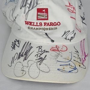 Wells Fargo Championship PGA Autographed McIlroy Mickelson Johnson Fowler Signed